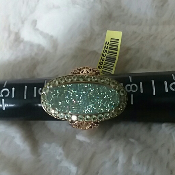 Beautiful Druzy Gold over Sterling Silver - Picture 2 of 8